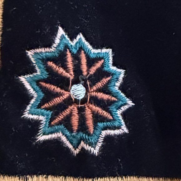 Sfera black velvet bolero embroidered jacket - Picture 9 of 9